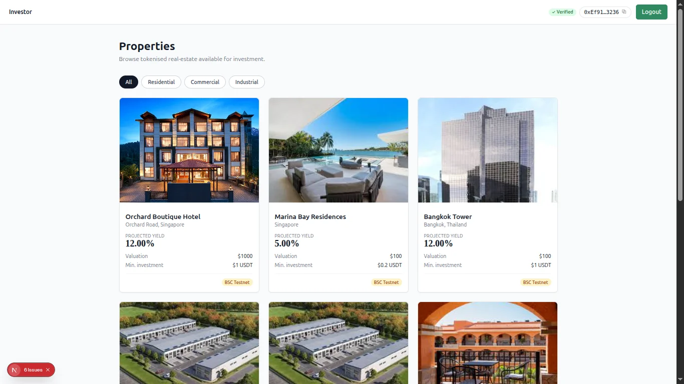 Asset financial details and documents