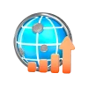 Global investor access icon